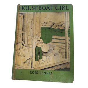 1957 Houseboat Girl Hardcover Book